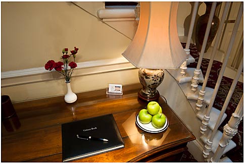 Edinburgh Hotels - photography Ben Doran Hotel's 'reception'