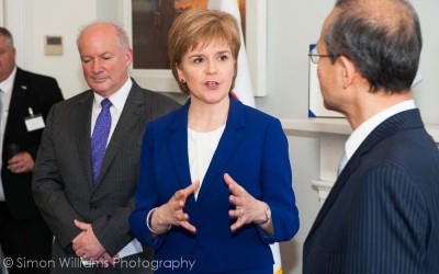 First Minister Nicola Sturgeon attends opening of Korean Consulate Edinburgh