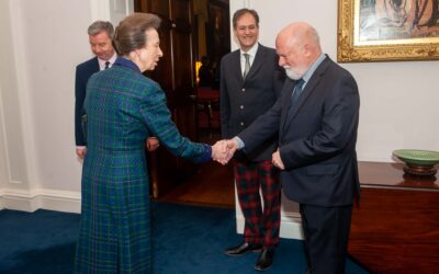 Princess Anne hosts the Vine Trust at Holyrood Palace